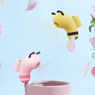 Вакуумний стимулятор із мікрострумами KISSTOY Beebe Yellow, на палець SO6550 фото Купити Вакуумний стимулятор із мікрострумами KISSTOY Beebe Yellow, на палець  CuteVibe (Китай) 2 032 грн