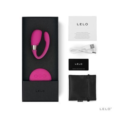 Вибратор для пар LELO Tiani 3 Cerise, 2 мотора, пульт ДУ SO8115 фото Купить   Lelo (Швеція) 8 777 грн