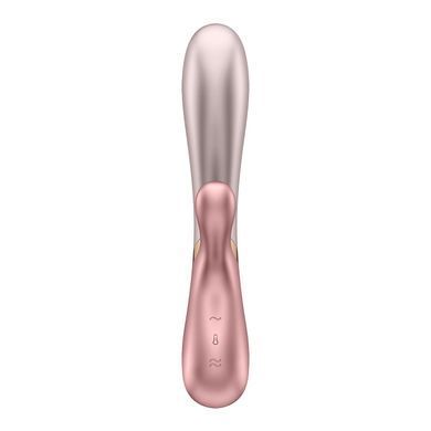 Смарт вібратор-кролик із підігрівом Satisfyer Hot Lover Pink SO5544 фото Купити Смарт вібратор-кролик із підігрівом Satisfyer Hot Lover Nude  Satisfyer (Німеччина) 2 540 грн