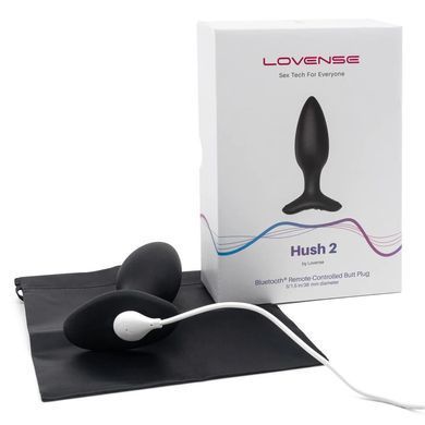 Анальна смарт-вібропробка Lovense Hush 2, розмір S SO6350 фото Купити Анальна смарт-вібропробка Lovense Hush 2, розмір XS  Lovense (Гонконг) 4 619 грн