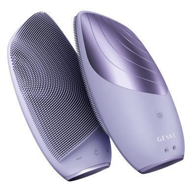 Електронна звукова термо щітка для обличчя GESKE Sonic Thermo Facial Brush 6в1 purple HB0079 фото Купити Електронна звукова термо щітка для обличчя GESKE Sonic Thermo Facial Brush 6в1 purple  GESKE 2 129 грн