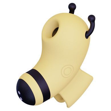 Вакуумний стимулятор із мікрострумами KISSTOY Beebe Yellow, на палець SO6550 фото Купити Вакуумний стимулятор із мікрострумами KISSTOY Beebe Yellow, на палець  CuteVibe (Китай) 2 032 грн