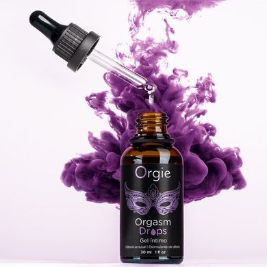 Возбуждающие капли для клитора Orgie Orgasm Drops, 30 мл, эффект разогрева и охлаждения SX1529 фото Купить   Orgie (Бразилія-Португалія) 683 грн