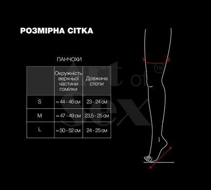 Панчохи в дрібну сітку з лакованою коронкою Art of Sex - Rose, колір червоний, S SX3452 фото Купити Панчохи в дрібну сітку з лакованою коронкою Art of Sex - Rose, колір червоний, S  Art of Sex  819 грн