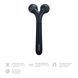 Електронний ультразвуковий ролик для обличчя GESKE Sonic Facial Roller 4в1 black &mdash; фото 2