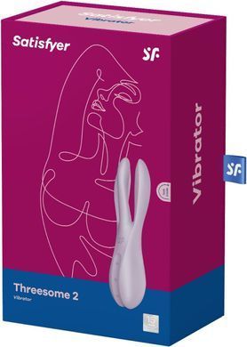 Кліторальний вібратор Satisfyer Threesome 2 Violet, 3 гнучкі пальчики, 3 мотори SX1213 фото Купити Кліторальний вібратор Satisfyer Threesome 2 Violet, 3 гнучкі пальчики, 3 мотори  Satisfyer (Німеччина) 1 903 грн