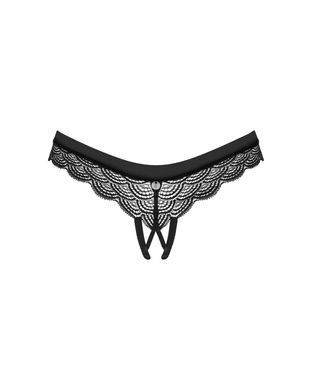 Трусики с доступом Obsessive Chemeris crotchless panties XS/S SO9764 фото Купить   Obsessive (Польща) 553 грн