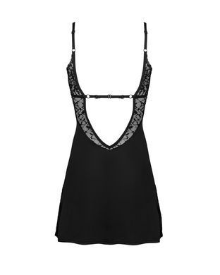 Сорочка Obsessive Bellastia chemise & thong XS/S SX1128 фото Купить   Obsessive (Польща) 1 976 грн