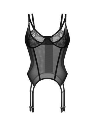 Корсет Obsessive Arrowel Black corset S/M SX2579 фото Купити Корсет Obsessive Arrowel Black corset S/M  Obsessive (Польща) 2 032 грн