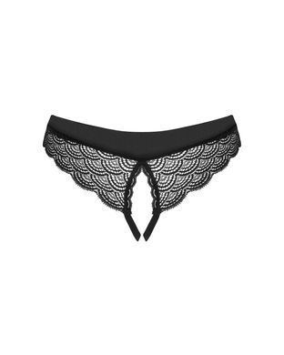 Трусики с доступом Obsessive Chemeris crotchless panties XS/S SO9764 фото Купить   Obsessive (Польща) 553 грн