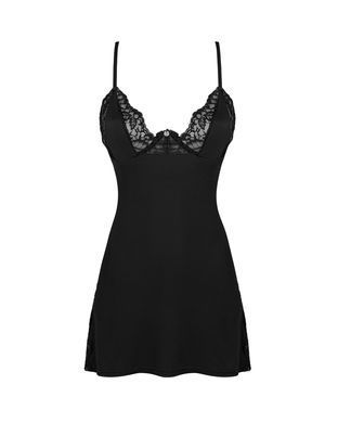 Сорочка Obsessive Bellastia chemise & thong XS/S SX1128 фото Купить   Obsessive (Польща) 1 976 грн