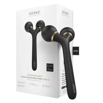 Электронный ультразвуковой ролик для лица и тела GESKE Sonic Facial&Body Roller 4в1 gray HB0030 фото Купить Электронный ультразвуковой ролик для лица и тела GESKE Sonic Facial&Body Roller 4в1 gray  GESKE 2 369 грн