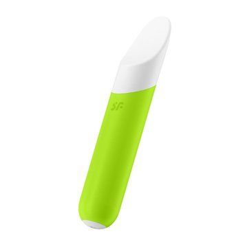 Мінівібратор із гнучким язичком Satisfyer Ultra Power Bullet 7 Green SO5435 фото Купити Мінівібратор із гнучким язичком Satisfyer Ultra Power Bullet 7 Green  Satisfyer (Німеччина) 1 265 грн