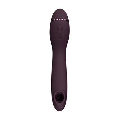 Вакуумный стимулятор для точки G и клитора с вибрацией Womanizer OG Aubergine, 12 уровней, 3 режима SX0531 фото Купить   Womanizer (Німеччина) 6 837 грн