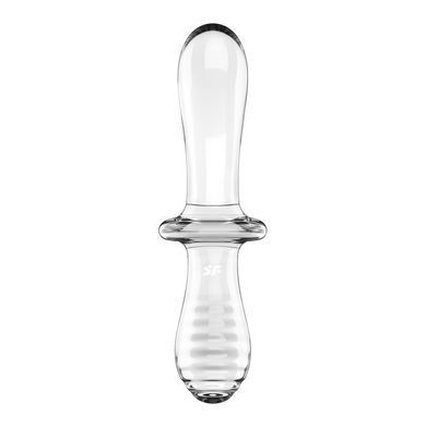 Дилдо Satisfyer Double Crystal (Transparent) (м'яте паковання!!!) SO8784-R фото Купити Дилдо Satisfyer Double Crystal (Transparent) (м'яте паковання!!!)  Satisfyer  1 199 грн