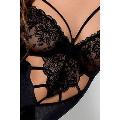 Боди монокини Passion Exclusive HAYA BODY L/XL, black PS22930 фото Купить   Passion (Польща) 2 632 грн