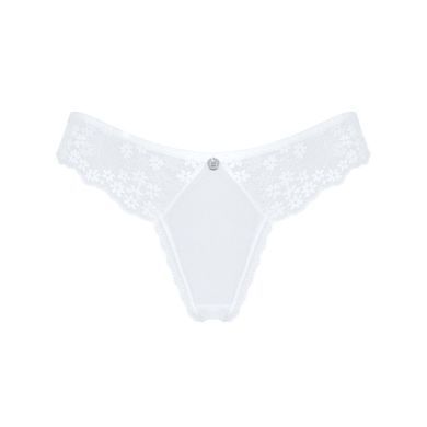 Полупрозрачные трусики Obsessive Heavenlly panties XS/S, открытые ягодицы SO8169 фото Купить   Obsessive (Польща) 433 грн