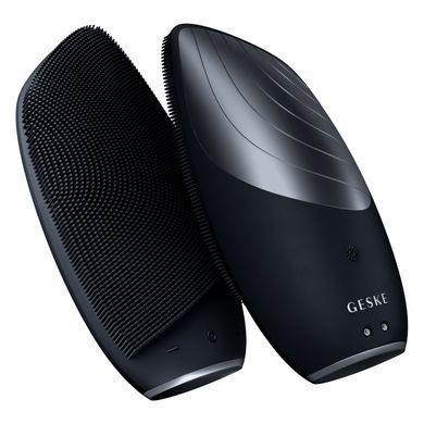 Електронна звукова термо щітка для обличчя GESKE Sonic Thermo Facial Brush 6в1 black HB0080 фото Купити Електронна звукова термо щітка для обличчя GESKE Sonic Thermo Facial Brush 6в1 black  GESKE 2 129 грн