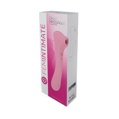 Вакуумный клиторальный стимулятор Femintimate Daisy Massager Pink SO7331 фото Купить   Femintimate (Іспанія) 3 131 грн