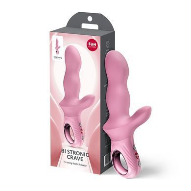 Пульсатор Fun Factory Bi Stronic Crave Rose SX4313 фото Купити Пульсатор Fun Factory Bi Stronic Crave Rose  Fun Factory  2 949 грн