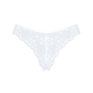 Полупрозрачные трусики Obsessive Heavenlly panties XS/S, открытые ягодицы SO8169 фото Купить   Obsessive (Польща) 433 грн