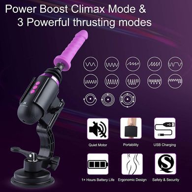 Міні секс-машина Hismith Mini Capsule Sex-Machine with Strong Suction Cup, потужна, перезаряджувана SO6197 фото Купити Міні секс-машина Hismith Mini Capsule Sex-Machine with Strong Suction Cup, потужна, перезаряджувана  Hismith (Китай) 9 331 грн