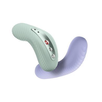 Накладной вибратор Fun Factory LAYA III sage green, эффект постукивания пальцем SX0917 фото Купить   Fun Factory (Німеччина) 3 787 грн