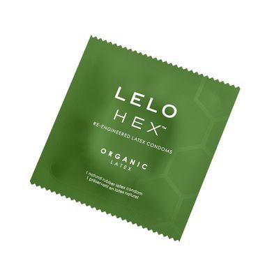 Презервативи LELO HEX Condoms Organic 12 Pack, тонкі та суперміцні SX3043 фото Купити Презервативи LELO HEX Condoms Organic 12 Pack, тонкі та суперміцні  Lelo (Швеція) 775 грн