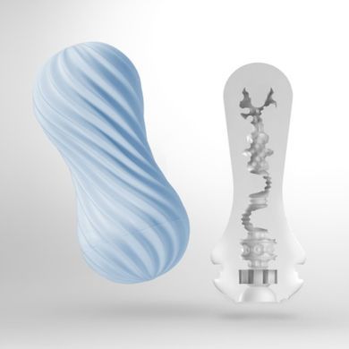Мастурбатор Tenga FLEX Bubbly Blue зі змінною інтенсивністю, можна скручувати, вакуум SO7038 фото Купити Мастурбатор Tenga FLEX Bubbly Blue зі змінною інтенсивністю, можна скручувати, вакуум  Tenga (Японія) 1 893 грн
