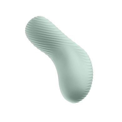Накладной вибратор Fun Factory LAYA III sage green, эффект постукивания пальцем SX0917 фото Купить   Fun Factory (Німеччина) 3 787 грн