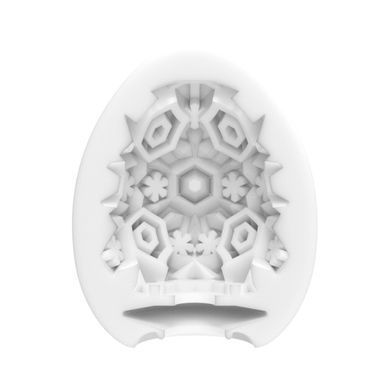 Мастурбатор-яйцо Tenga Egg Snow Crystal с охлаждающим лубрикантом SO8063 фото Купить   Tenga (Японія) 396 грн