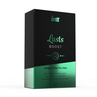 Пролонгатор для чоловіків Intt Lasts (15 мл) з екстрактом гвоздики та м'яти SO2933 фото Купити Пролонгатор для чоловіків Intt Lasts (15 мл) з екстрактом гвоздики та м'яти  Intt  611 грн