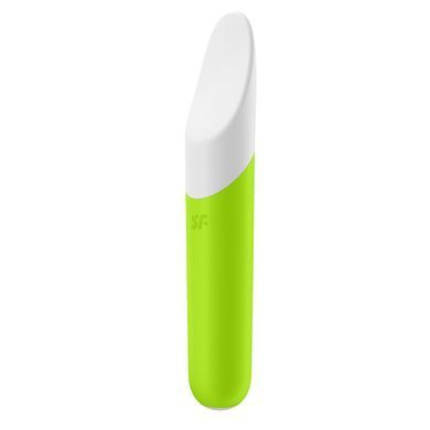 Мінівібратор із гнучким язичком Satisfyer Ultra Power Bullet 7 Green SO5435 фото Купити Мінівібратор із гнучким язичком Satisfyer Ultra Power Bullet 7 Green  Satisfyer (Німеччина) 1 265 грн