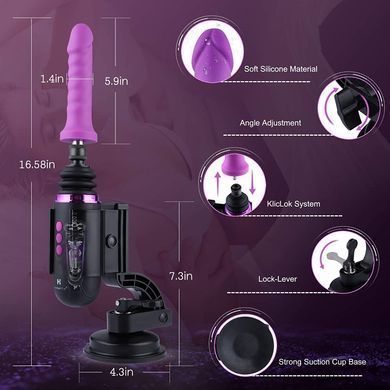 Міні секс-машина Hismith Mini Capsule Sex-Machine with Strong Suction Cup, потужна, перезаряджувана SO6197 фото Купити Міні секс-машина Hismith Mini Capsule Sex-Machine with Strong Suction Cup, потужна, перезаряджувана  Hismith (Китай) 9 331 грн