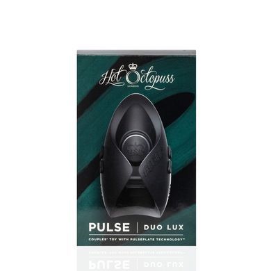 Іграшка для пар Hot Octopuss PULSE DUO LUX, пульсація+вібрація, використання без рук, 2 пульти SO8730 фото Купити Іграшка для пар Hot Octopuss PULSE DUO LUX, пульсація+вібрація, використання без рук, 2 пульти  Hot Octopuss (Великобританія) 8 223 грн