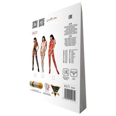 Бодістокінг Passion BS070 red, комбінезон, імітація панчох і ажурного топа PBS070R фото Купити Бодістокінг Passion BS070 red, комбінезон, імітація панчох і ажурного топа  Passion (Польща) 803 грн