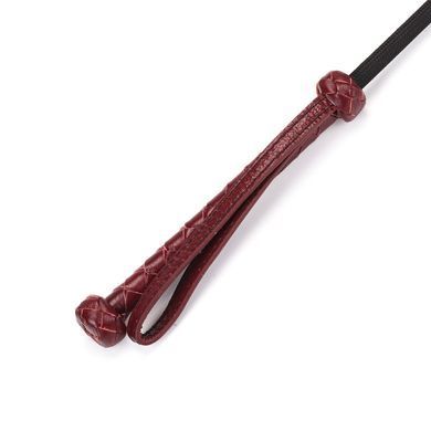 Шльопалка-сердечко Liebe Seele Wine Red Riding Crop with Heart-Shape Tip, натуральна шкіра SO9458 фото Купити Шльопалка-сердечко Liebe Seele Wine Red Riding Crop with Heart-Shape Tip, натуральна шкіра  Liebe Seele (Японія) 1 847 грн