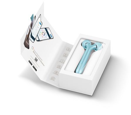 Електронний ультразвуковий ролик для обличчя GESKE Sonic Facial Roller 4в1 turquoise HB0180 фото Купити Електронний ультразвуковий ролик для обличчя GESKE Sonic Facial Roller 4в1 turquoise  GESKE 1 699 грн