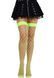 Панчохи у велику сітку Leg Avenue Fence Net Thigh Highs Neon Green, one size &mdash; фото 4