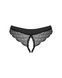Трусики с доступом Obsessive Chemeris crotchless panties XS/S SO9764 фото 6