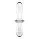 Дилдо Satisfyer Double Crystal (Transparent) (м'яте паковання!!!) SO8784-R фото 3