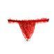 Набор Intt BRAZILIAN PANTY RED: трусики на резинке S-XL с жемчужным кольцом + клубничный лубрикант SO7128 фото 2