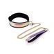 Набор Liebe Seele Pink Glossy 7pcs Bondage Kit, фиксаторы, ошейник с поводком, кляп, флоггер, маска SO9507 фото 5