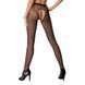 Сетчатые колготки-бодистокинги Passion S019 One Size, Black, имитация трусиков, открытый доступ &mdash; фото 2