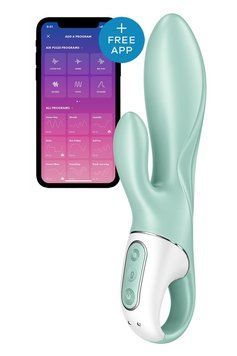 Смарт вібратор-кролик Satisfyer Air Pump Bunny 5+, надувається SO6718 фото Купити Смарт вібратор-кролик Satisfyer Air Pump Bunny 5+, надувається  Satisfyer (Німеччина) 2 217 грн