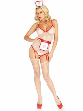 (SALE) Leg Avenue Roleplay TLC Nurse White O/S SO8602 фото Купить   Leg Avenue (США) 1 357 грн