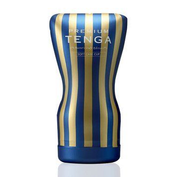 Мастурбатор Tenga Premium Soft Case Cup (мягкая подушечка) сдавливаемый SO5114 фото Купить   Tenga (Японія) 692 грн