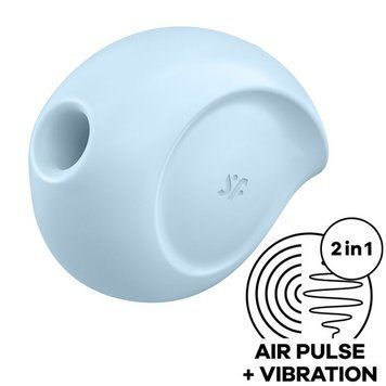 Вакуумний кліторальний стимулятор із вібрацією Satisfyer Sugar Rush Blue SO6072 фото Купити Вакуумний кліторальний стимулятор із вібрацією Satisfyer Sugar Rush Blue  Satisfyer (Німеччина) 1 450 грн