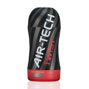 Мастурбатор Tenga Air-Tech Twist Tickle Red с изменяемой тугостью обхвата, эффект глубокого минета SO1421 фото Купить   Tenga (Японія) 1 893 грн