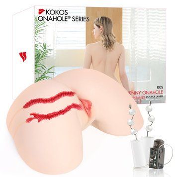 Мастурбатор Kokos 005 Jenny ONAHOLE Real Hips 2WayPlus з вібрацією та масажем SX3242 фото Купити Мастурбатор Kokos 005 Jenny ONAHOLE Real Hips 2WayPlus з вібрацією та масажем  Kokos (Південна Корея) 11 641 грн